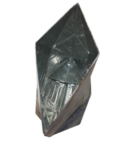 Seau à glace et sac en papier recyclé pliables et imperméables imprimés sur mesure pour l'emballage du vin, <span class=keywords><strong>de</strong></span> la vodka et des sodas - Product Image 1