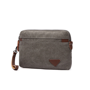 2018 último diseño Unisex lona embrague clásico de moda bolso de mano - Product Image 1