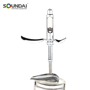<span class=keywords><strong>Seringue</strong></span> pour vétérinaire, <span class=keywords><strong>10ml</strong></span>, avec aiguilles en acier plastique - Product Image 4
