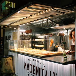 Stile giapponese 20ft 40ft modificato Pop Mobile contenitore case prefabbricate Container per gelateria caffetteria <span class=keywords><strong>Villa</strong></span> - Product Image 3