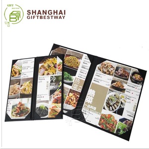 Restoran menü kapağı menü kitap tutucu 2 Views8.5 ''x11'' menü kapağı - Product Image 2