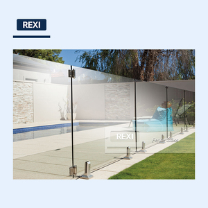 Ce Gecertificeerd Op Maat Gemaakt Zwembad Buiten Temperable Aan De Muur Gemonteerde Frameloze Mat Gehard Glazen Hekwerk Reling Panelen - Product Image 6