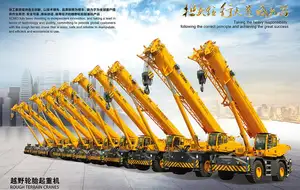 XCMG Official RT50 Used 50 Ton Rough Terrain Crane For Sale
