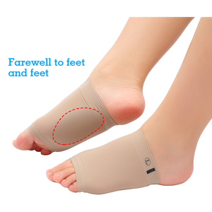 Arc en gel de <span class=keywords><strong>silicone</strong></span> ovale arqué prend en charge les semelles intérieures de soin des pieds avec absorption des chocs pour chaussures et chaussettes de pointe - Product Image 3