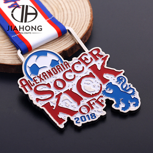 Tùy chỉnh sự xuất sắc phim hoạt hình bóng đá huy chương cho chung kết - Product Image 4