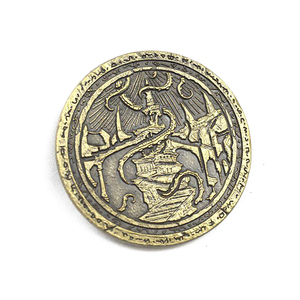 Bajo <span class=keywords><strong>Precio</strong></span> de Metal antiguo promocionales esmalte chino <span class=keywords><strong>moneda</strong></span> - Product Image 3