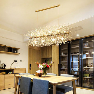 Bedroom Crystal LED G9 Silver Golden Color Pendant Light <strong>Chandelier</strong> with 360 Beam Angle - Product Image 5