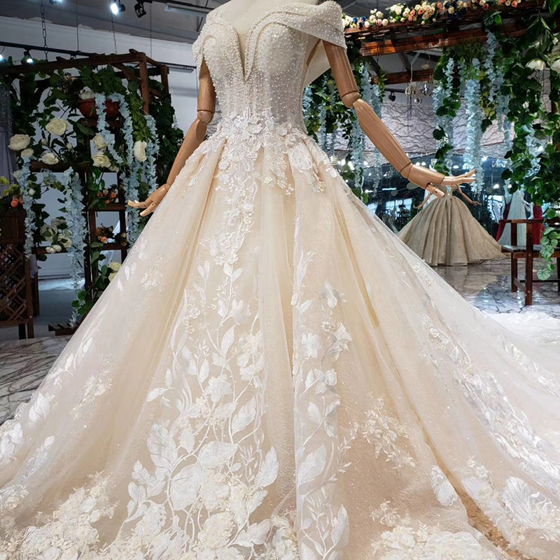 HTL373 di diamante di cerimonia nuziale africano vestito di abiti da sposa delle donne semplice beach reale del campione abiti da sposa stili per matrimoni