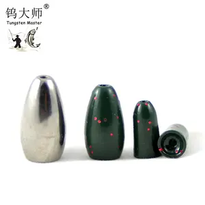 Fishing Sinkers Supplier Tungsten Brass Fishing Sinkers Weights Tungsten For Outdoor Fishing