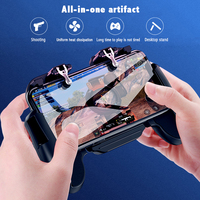 H5.0 Pubg Mobile Gamepad Joystick Logam L1 R1 Memicu Game Shooter Player untuk iPhone Ponsel Android Game Mobile Gamepad