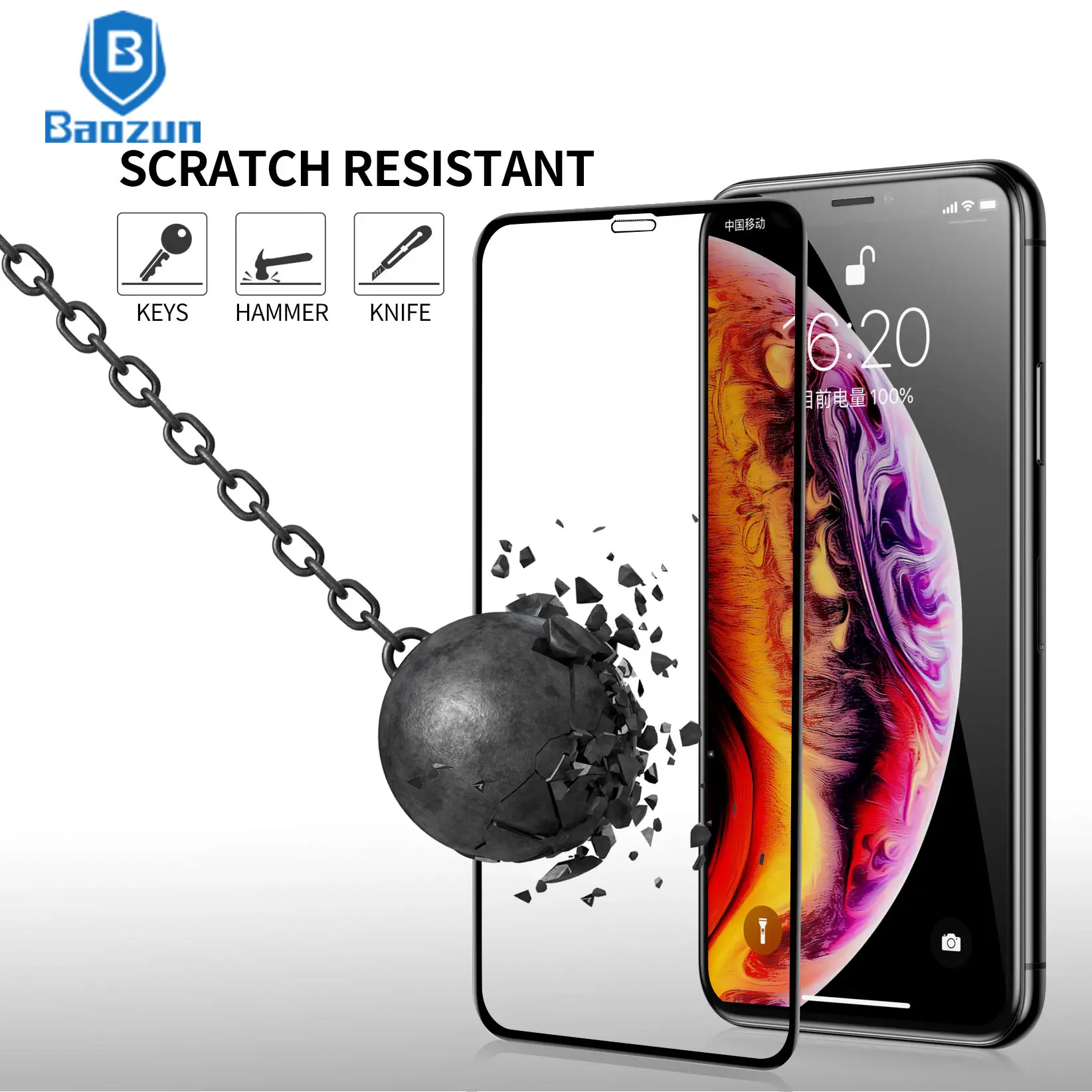 Cho IphoneX XR XS Max phim 2.5D 9H Tempered Glass nhà máy Glass điện thoại bảo vệ màn hình cho iPhone 13 14 15 Pro/cộng với
