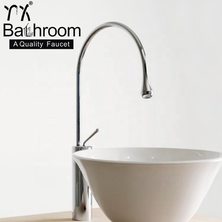 Convient à une variété de bassins Chrome ottoman robinet