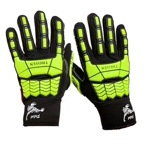 Guantes mecánicos de alto rendimiento, antigolpes, personalizados