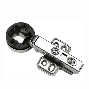 Danco diapositiva chapados en níquel estilo de la rana de la bisagra del Gabinete para puertas de vidrio - Product Image 2