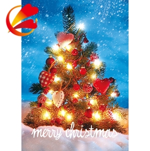 Made In China De Noël Santa Claus Jardin Drapeaux - Product Image 2