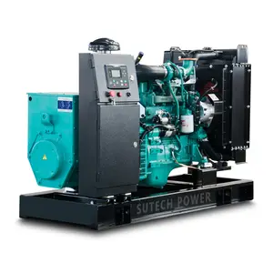 Питание от двигателя cummins 4BT3. 9-G2 генератор 50 Гц 30kw 37.5kva diesel генератор для продажи
