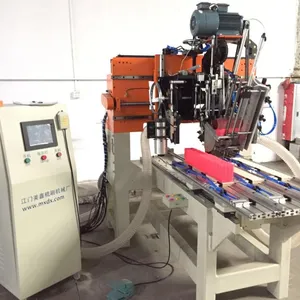 CNC 새로운 조건 고속 2 축 2 1 tufting 나무 브러쉬 기계 산업 브러시 플랫 브러쉬 만들기 기계