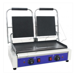 เครื่องย่างแบบกดเคาน์เตอร์พานินี่ร้อนเร็ว,เครื่องย่างแซนด์วิชใบรับรอง CE - Product Image 5