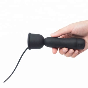 Uretral la estimulación de la formación de silicona glande masajeador vibrador pene macho - Product Image 1