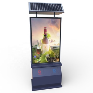 Tùy Chỉnh Ngoài Trời Dẫn Dấu Hiệu Kinh Doanh Quảng Cáo Hộp Đèn Bán Buôn Ngoài Trời Thành Phố Hiện Đại Thiết Bị Đường CuộN Quảng Cáo Ánh Sáng - Product Image 4