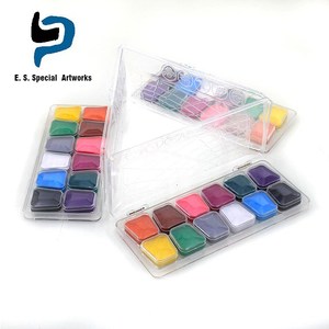De cara cuerpo kit de pintura 12 color multi color de la Copa <span class=keywords><strong>del</strong></span> <span class=keywords><strong>Mundo</strong></span> de cara de bandera paleta de pintura - Product Image 2