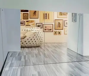 Specchio da parete sport palestra danza specchio di sicurezza vetro specchio temperato fabbrica decorativo compatto dimensioni personalizzate colore personalizzato