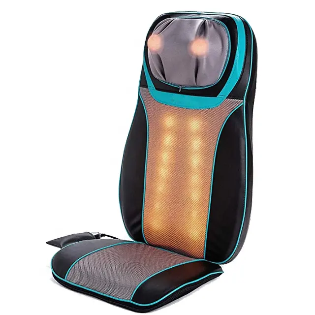 Autostoel hals en back infrarood massage kussen