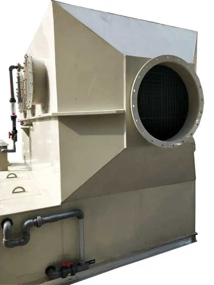 Horizontal Customized Size Industrial Fume Scrubber/Wet Gas Scrubber