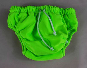 Pañal de natación de bebé reutilizable impermeable y lavable de microfibra para nadadores activos - Product Image 4