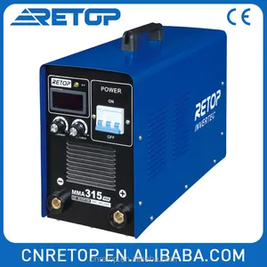 MOSFET inverter DC ARC soldador MMA-315 retop máquina de soldar marca