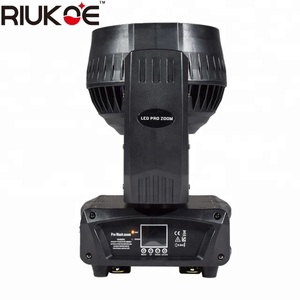 Dj cabeza móvil haz de luz 12 vatios 4 en 1 led de zoom 19 lavar la zona de control - Product Image 4