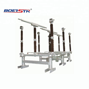 Desconector/interruptor de desconexión de alto voltaje para exteriores GW4, Desconector de interruptor de uso 72.5KV 110KV 126KV 132KV 145KV 3 polos 4000 145 - Product Image 1
