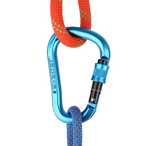25kN pesado <span class=keywords><strong>de</strong></span> aluminio <span class=keywords><strong>de</strong></span> grado aeroespacial mosquetón tornillo Puerta <span class=keywords><strong>de</strong></span> bloqueo para la <span class=keywords><strong>escalada</strong></span> - Product Image 5
