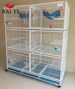 Grote Korting Groothandel 3 Lagen Draad Cat Transparentshow Kooi In Maleisië Vietnam - Product Image 2