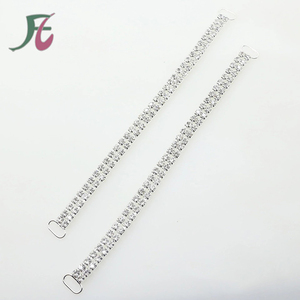 Parte posterior del bikini Conector de diamantes de imitación <span class=keywords><strong>NPC</strong></span> <span class=keywords><strong>2</strong></span> piezas Swag Dangle Droop Bikini Back Competition Set Cadena de diamantes de imitación - Product Image 1