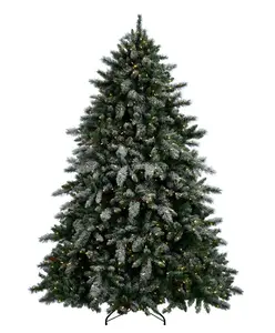 Xmas Tree Party Home Decorations120cm 150センチメートル180センチメートル210センチメートルGreen Giant Dense Pre-点灯Ornament Artificial Christmas Tree Collapsible