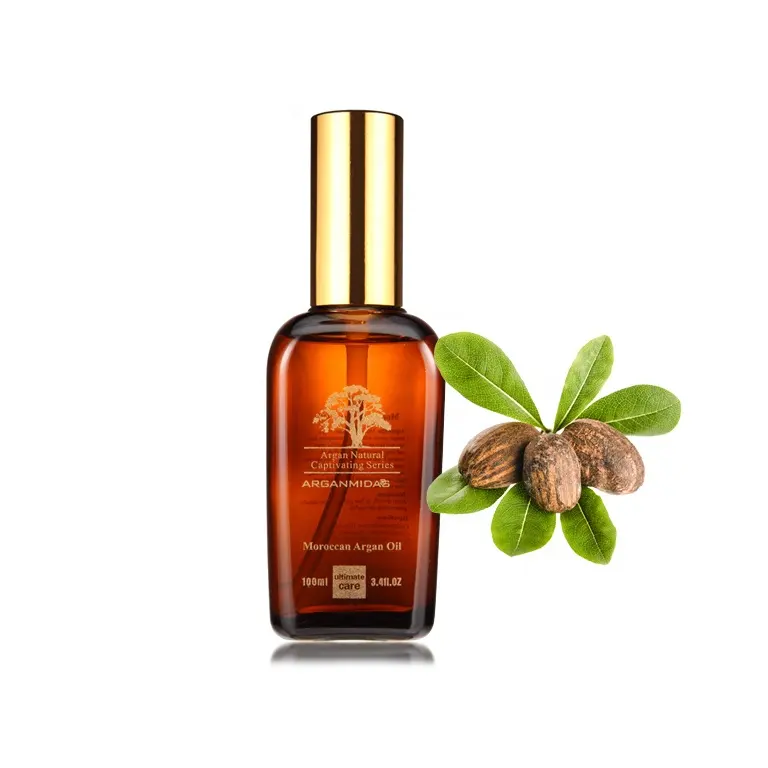 I migliori prodotti di bellezza olio di Argan biologico olio per capelli per la cura dell'estensione dei capelli bianchi