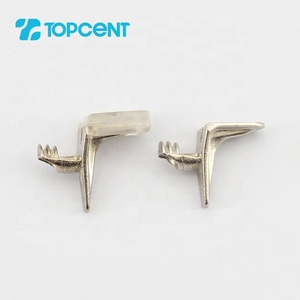 TOPCENT <strong>Glass</strong> Clamp Connectors Hinged <strong>Shelf</strong> <strong>Support</strong> Plastic <strong>Shelf</strong> <strong>Supports</strong> Kitchen Cabinets - Product Image 2