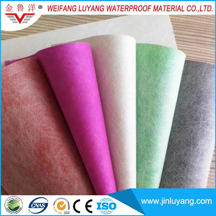 Polypropylene Waterproofing Membrane Orange Polyethylene Polypropylene PP PE Waterproof Membrane For Shower Type
