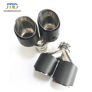 Punta de <span class=keywords><strong>escape</strong></span> para <span class=keywords><strong>Akrapovic</strong></span>, <span class=keywords><strong>salida</strong></span> Dual de fibra de carbono para silenciador tipo Y estilo <span class=keywords><strong>Akrapovic</strong></span> - Product Image 2