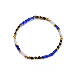 Caliente de enlace de joyería de cadena de encanto de corazón de Metal semilla grano Boho conjunto de pulsera para las mujeres - Product Image 3