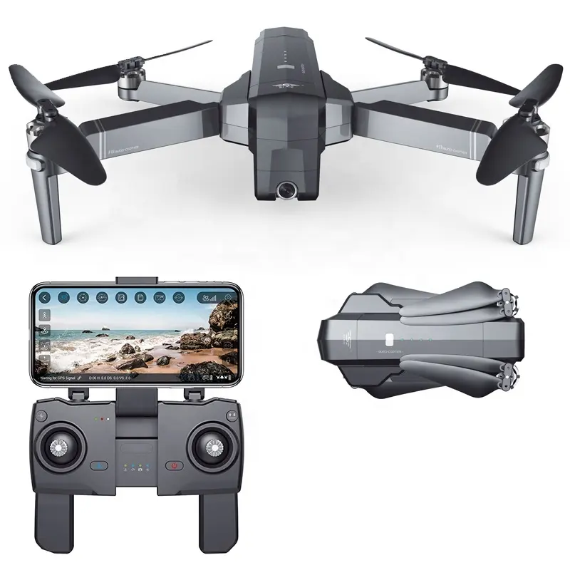 Gps Drone Quadcopter Lange Vlucht Tijd Met 1080P Camera 5G Wifi Fpv Follow Me Helicopter Professionele Borstelloze Sjrc f11