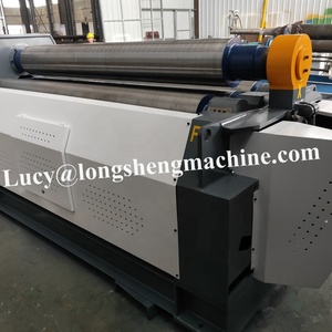 New W12 Thủy Lực <span class=keywords><strong>Rolling</strong></span> <span class=keywords><strong>Machine</strong></span> <span class=keywords><strong>4</strong></span>-Con Lăn Tấm Cán Máy Uốn Cho Tấm Kim Loại - Product Image 5