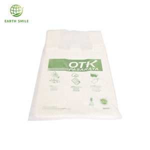 Compostables <span class=keywords><strong>Bio</strong></span> Sac 100% D'amidon biodégradable Sacs À Provisions - Product Image 2