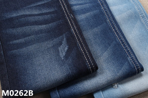 Certificato GRS repre tessuto Denim materiale riciclato 11 oz indaco <span class=keywords><strong>Jeans</strong></span> tessuto Denim - Product Image 4