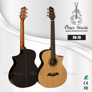 FN70 40 "SHARP cutaway cuerpo 6 acero cuerdas acústicas folk guitarra paquete - Product Image 2