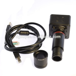 5 megapíxeles HD USB Cámara Industrial Trinocular Estéreo <span class=keywords><strong>Microscopio</strong></span> 0.5x <span class=keywords><strong>Ocular</strong></span> electrónico Cámara Industrial - Product Image 6