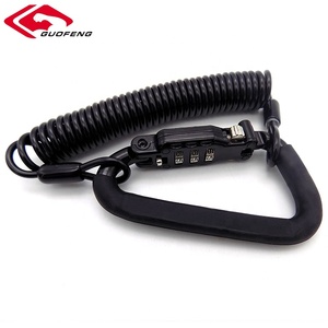 venta al por mayor <span class=keywords><strong>de</strong></span> acero inoxidable Cable <span class=keywords><strong>de</strong></span> resorte mosquetón <span class=keywords><strong>de</strong></span> casco <span class=keywords><strong>de</strong></span> <span class=keywords><strong>bloqueo</strong></span> <span class=keywords><strong>de</strong></span> la motocicleta para la motocicleta - Product Image 1
