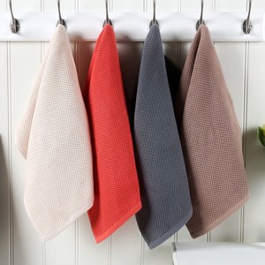 De luxe de haute qualité broderie 100% coton visage main serviettes - Product Image 3