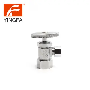 YINGFA 22101 Латунный Угловой запорный клапан для подачи воды